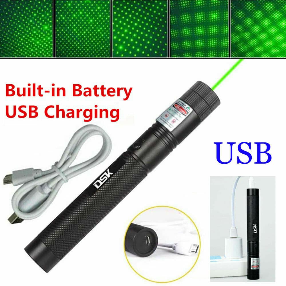Pointeur laser vert rechargeable