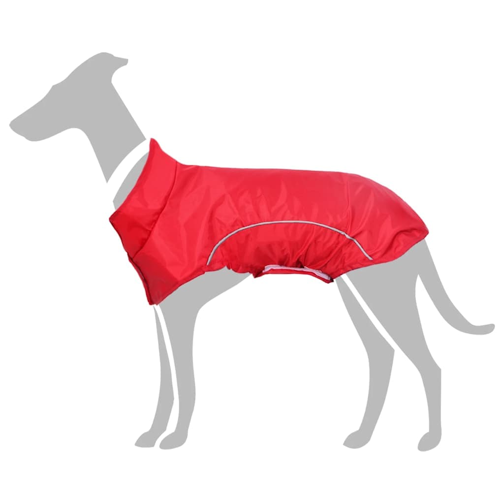 Imperméable pour chien à bandes réfléchissantes